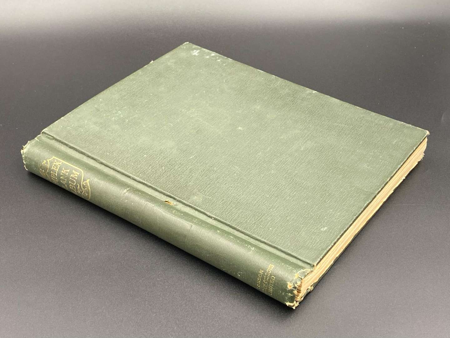 <p>SIMPLEX BLANK STAMP ALBUM, late 19th and early 20th century international stamp album and contents,</p>