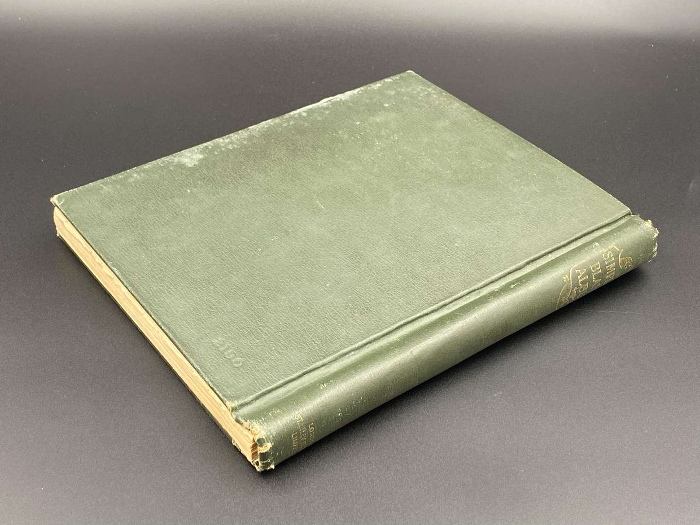 <p>SIMPLEX BLANK STAMP ALBUM, late 19th and early 20th century international stamp album and contents,</p>