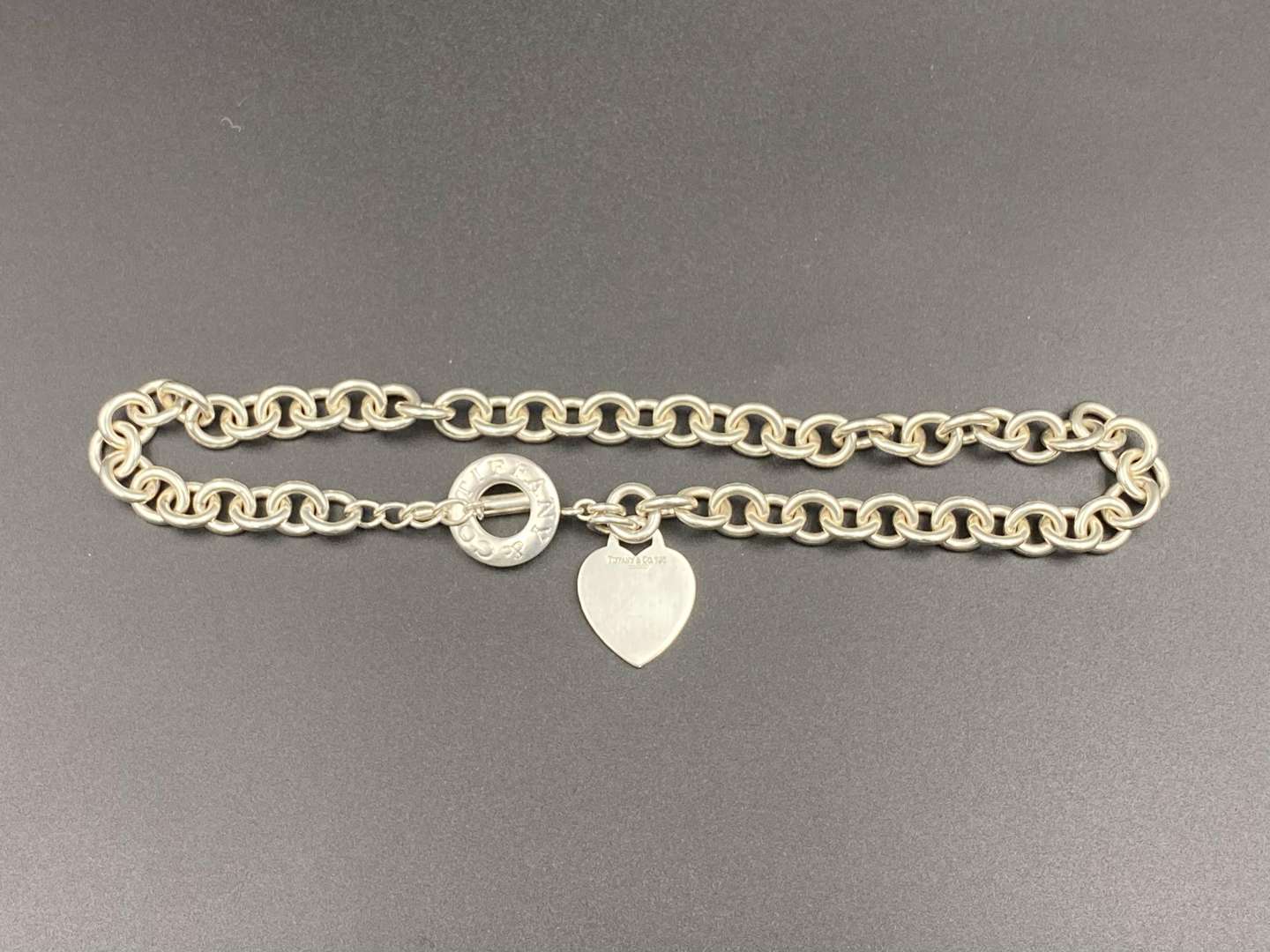 <p>TIFFANY & CO, .925 “RETURN TO TIFFANY” series necklace,</p>