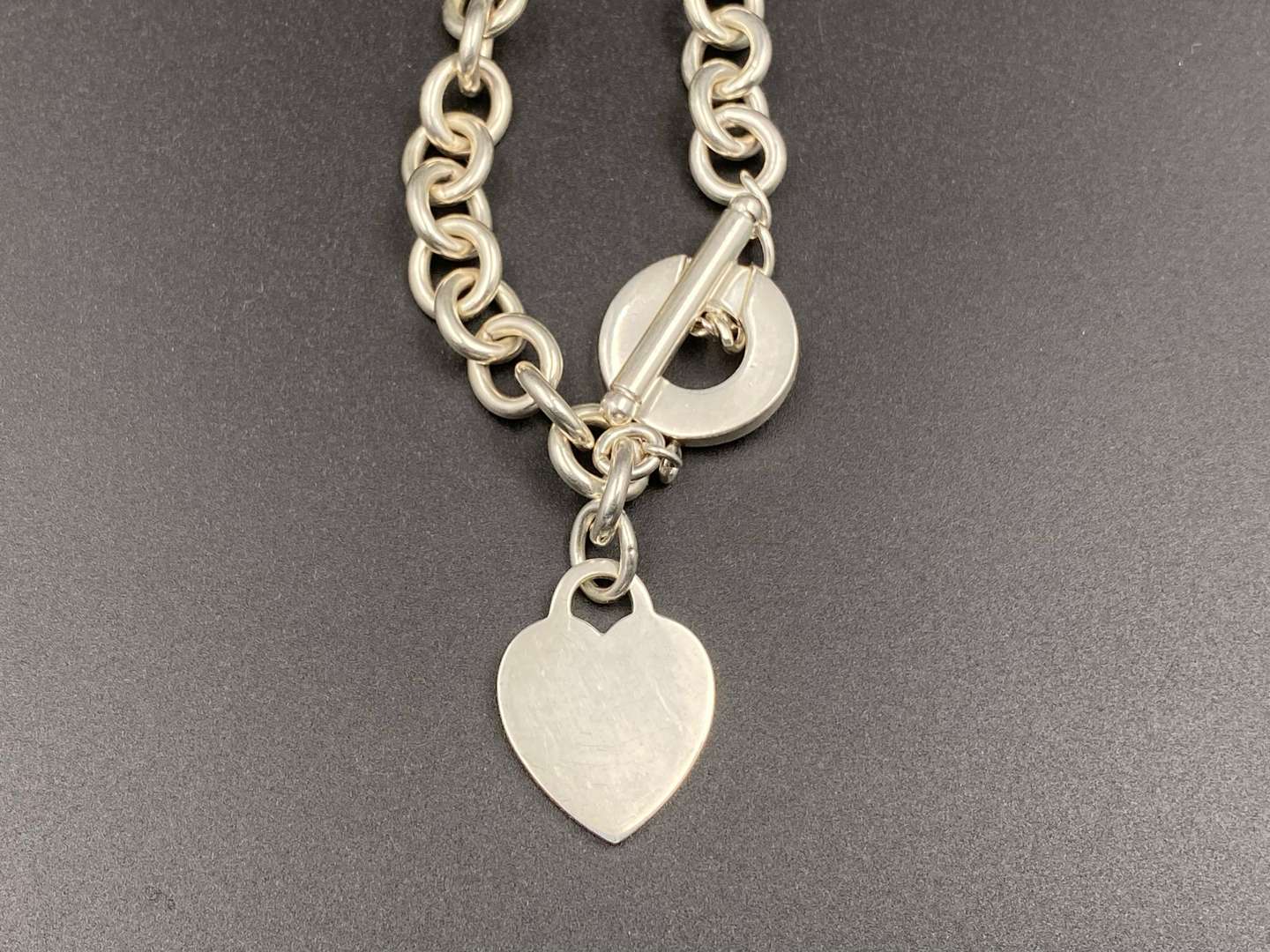 <p>TIFFANY & CO, .925 “RETURN TO TIFFANY” series necklace,</p>