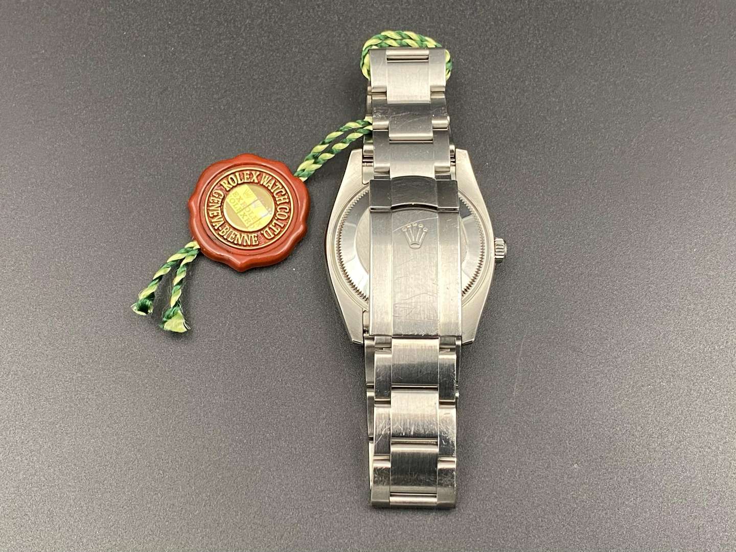 <p>ROLEX, Air-King, stainless steel, center seconds wristwatch, Ref 114210, M243752.</p>