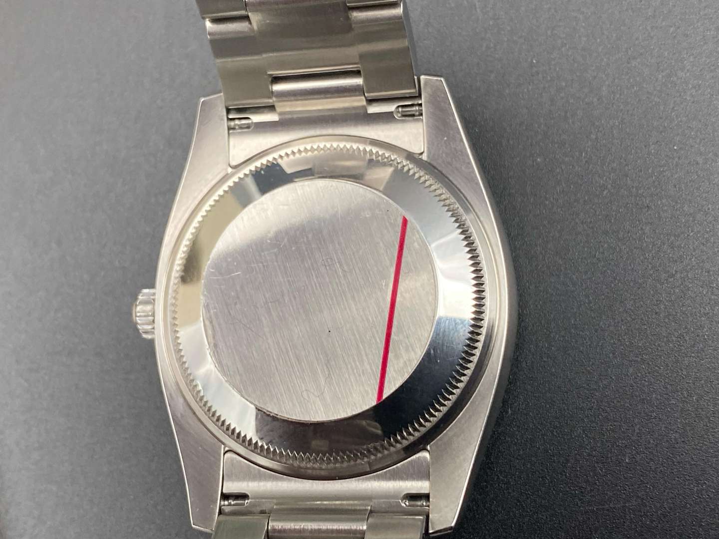 <p>ROLEX, Air-King, stainless steel, center seconds wristwatch, Ref 114210, M243752.</p>