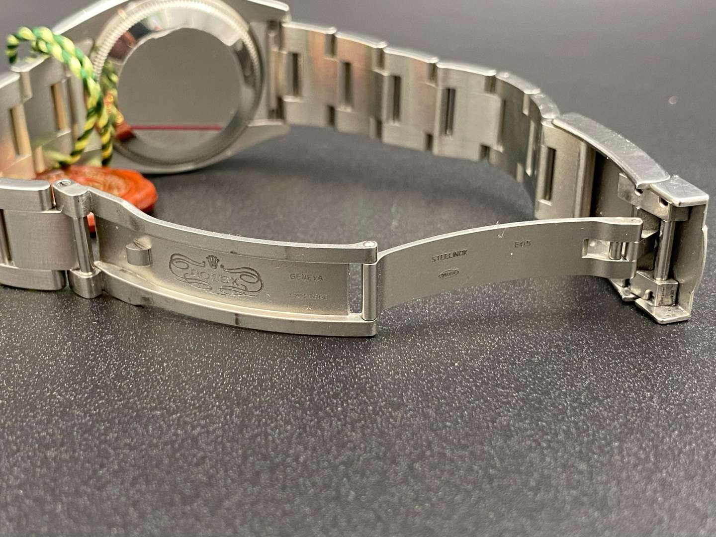 <p>ROLEX, Air-King, stainless steel, center seconds wristwatch, Ref 114210, M243752.</p>