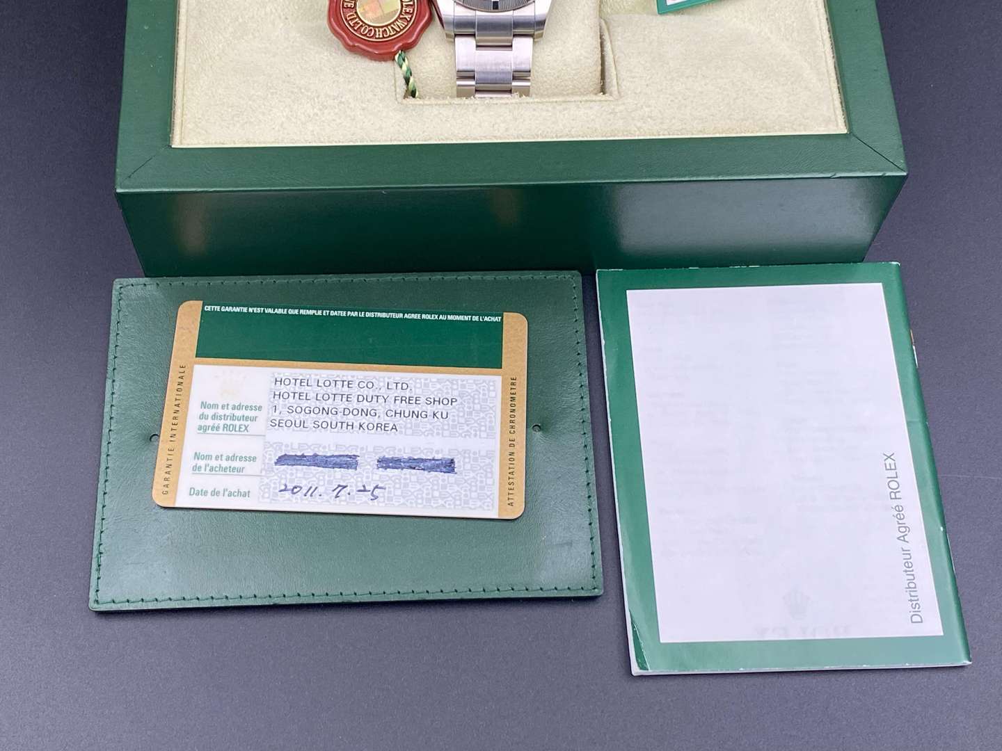 <p>ROLEX, Air-King, stainless steel, center seconds wristwatch, Ref 114210, M243752.</p>