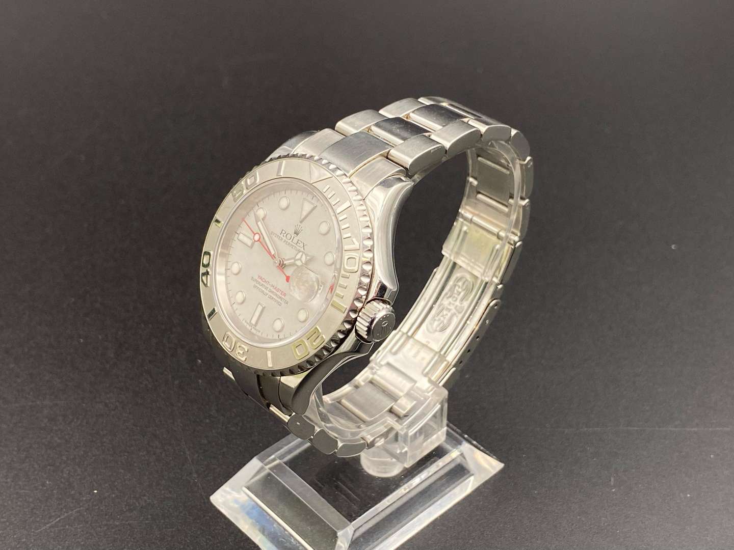 <p>ROLEX, YACHT-MASTER,stainless steel, center seconds, calendar wristwatch, &nbsp;Ref 16622, Z044495,&nbsp;</p>