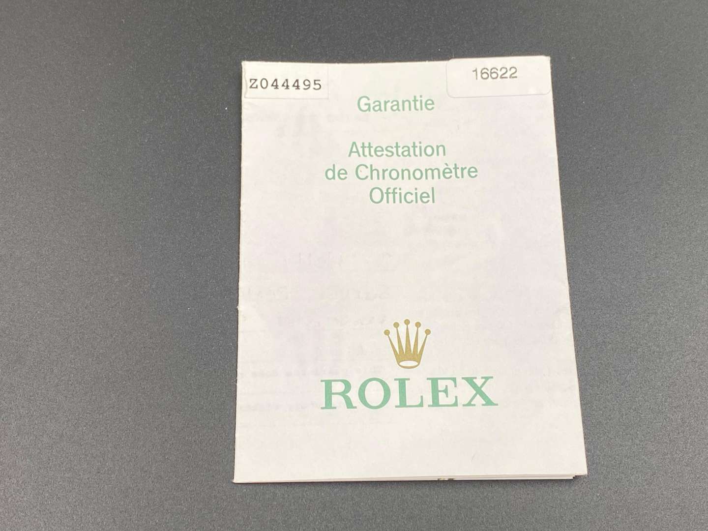 <p>ROLEX, YACHT-MASTER,stainless steel, center seconds, calendar wristwatch, &nbsp;Ref 16622, Z044495,&nbsp;</p>
