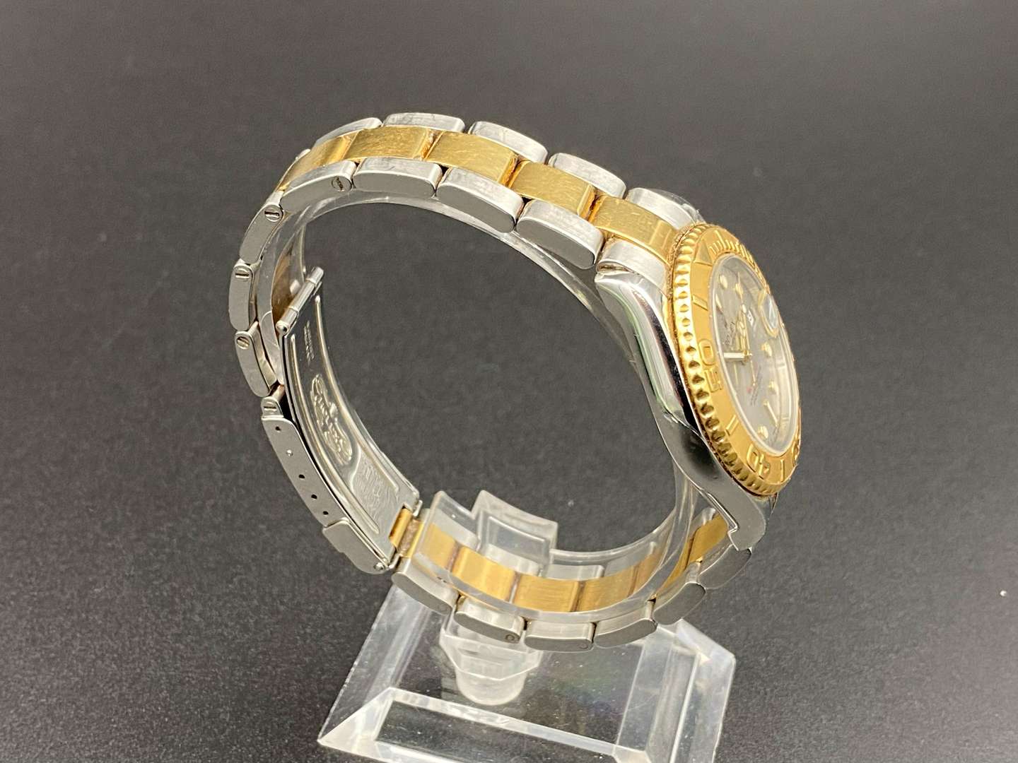 <p>ROLEX, YACHT-MASTER, stainless steel & gold, center seconds, calendar wristwatch, Ref 168623, K969098</p>