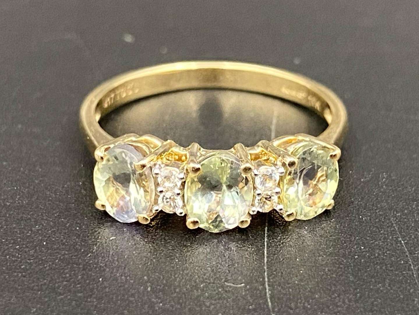<p>A gem set, 9ct gold Ring</p>