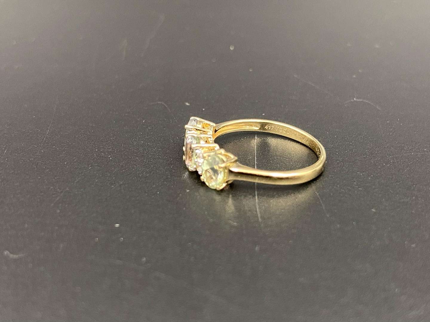 <p>A gem set, 9ct gold Ring</p>