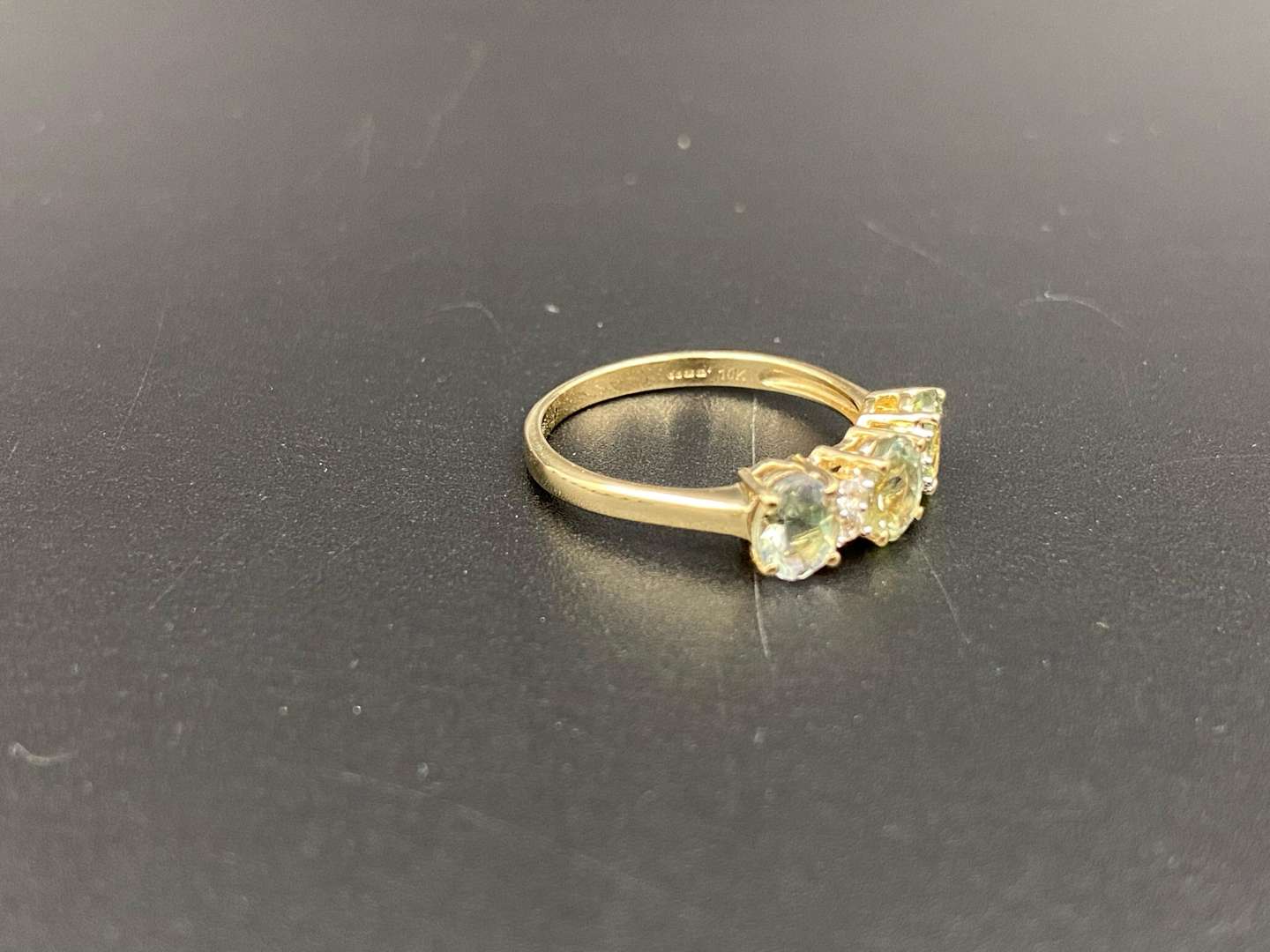 <p>A gem set, 9ct gold Ring</p>