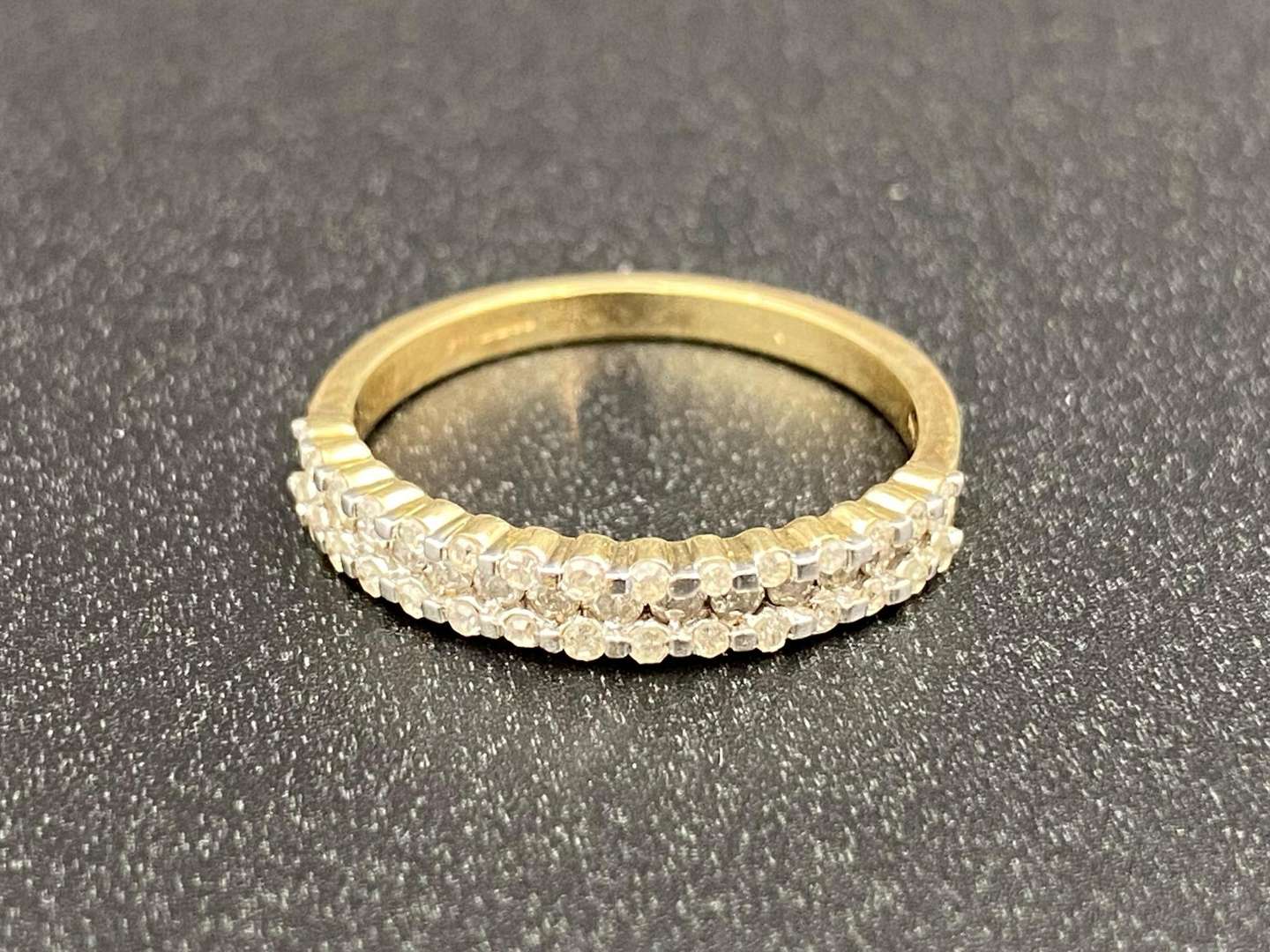 <p>A Diamond set, 9ct gold dress ring,</p>