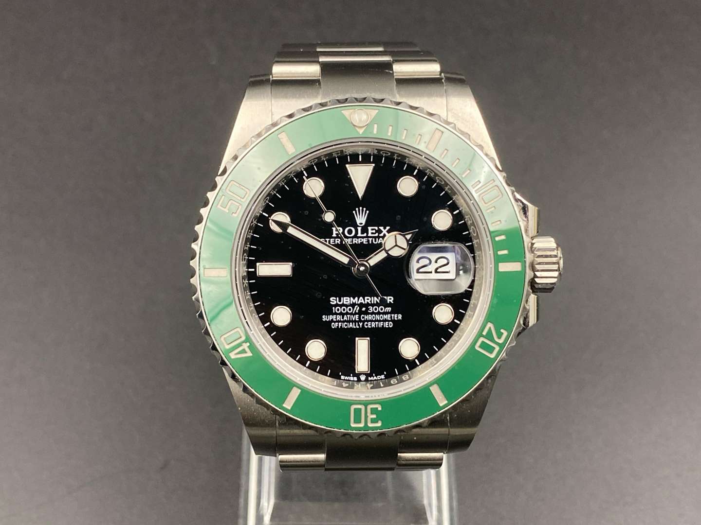 <p>ROLEX, Submariner, a stainless steel, center seconds, calendar wristwatch. Ref 126610LV, 8914K4F8</p>
