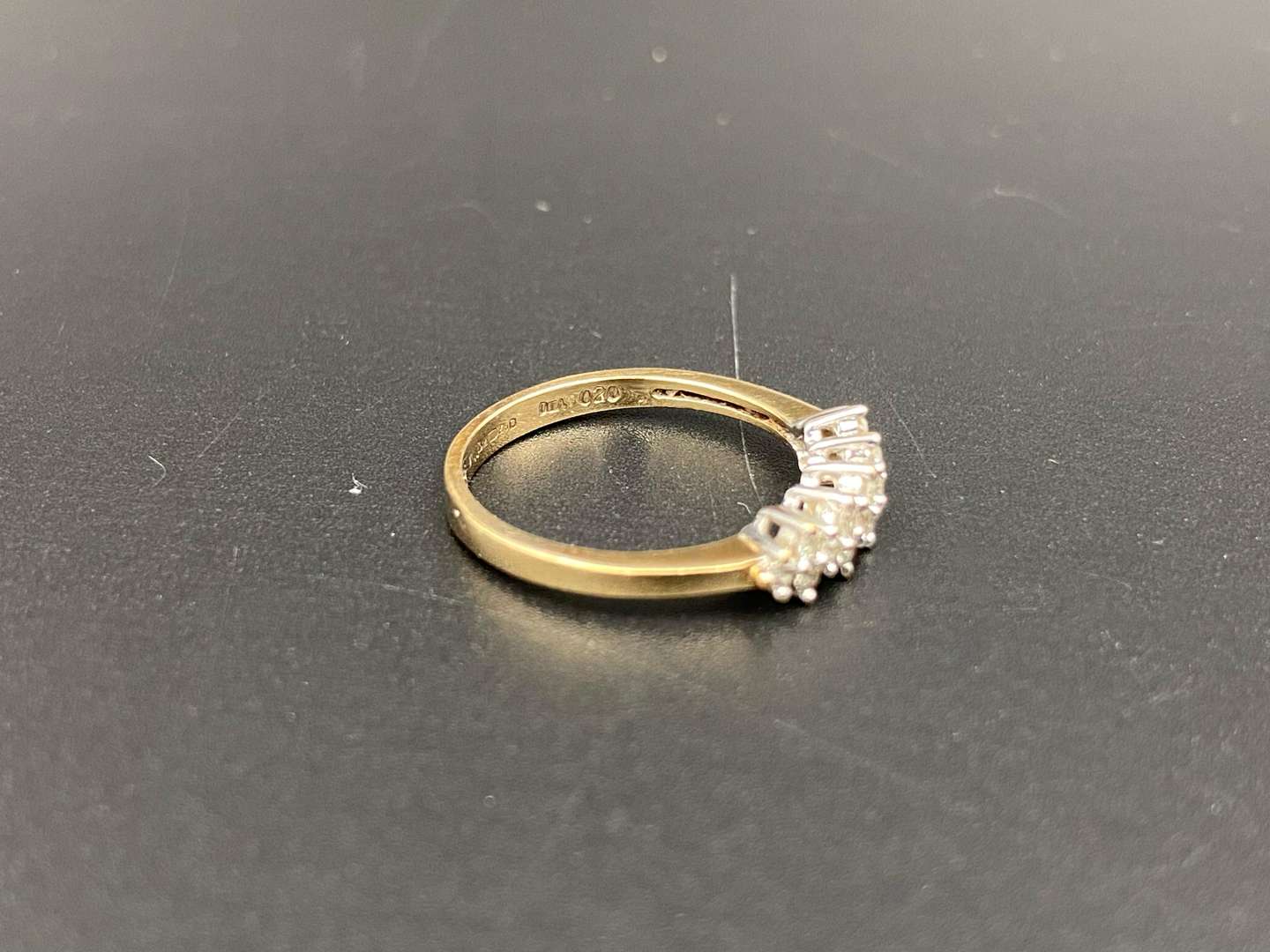 <p>A Diamond set, 9ct gold ring,</p>