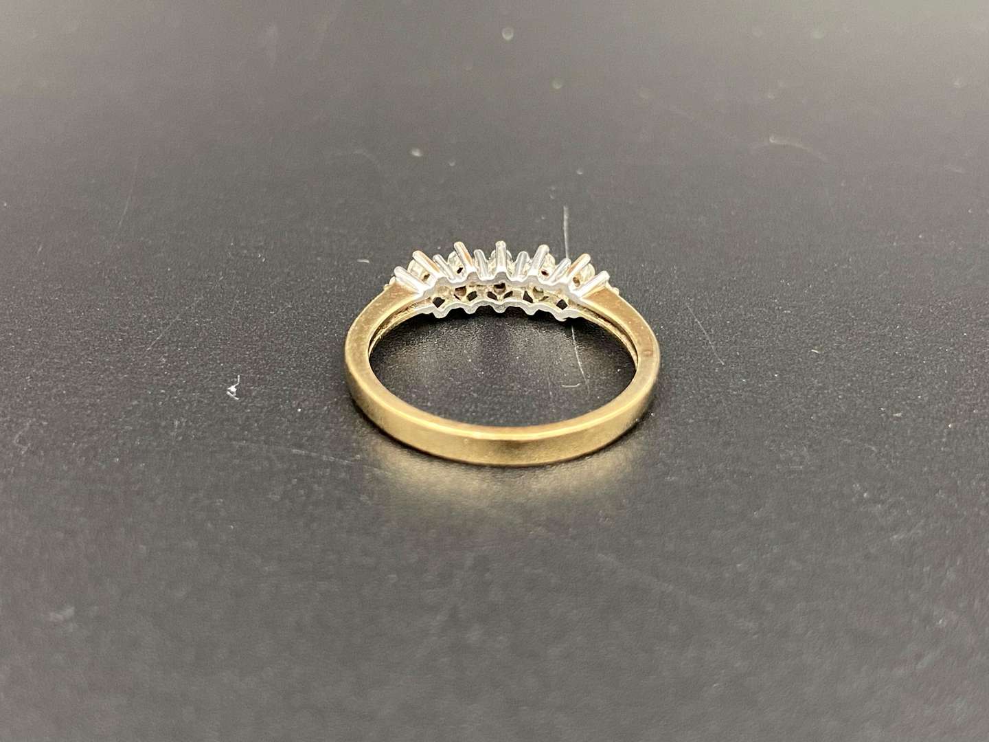 <p>A Diamond set, 9ct gold ring,</p>