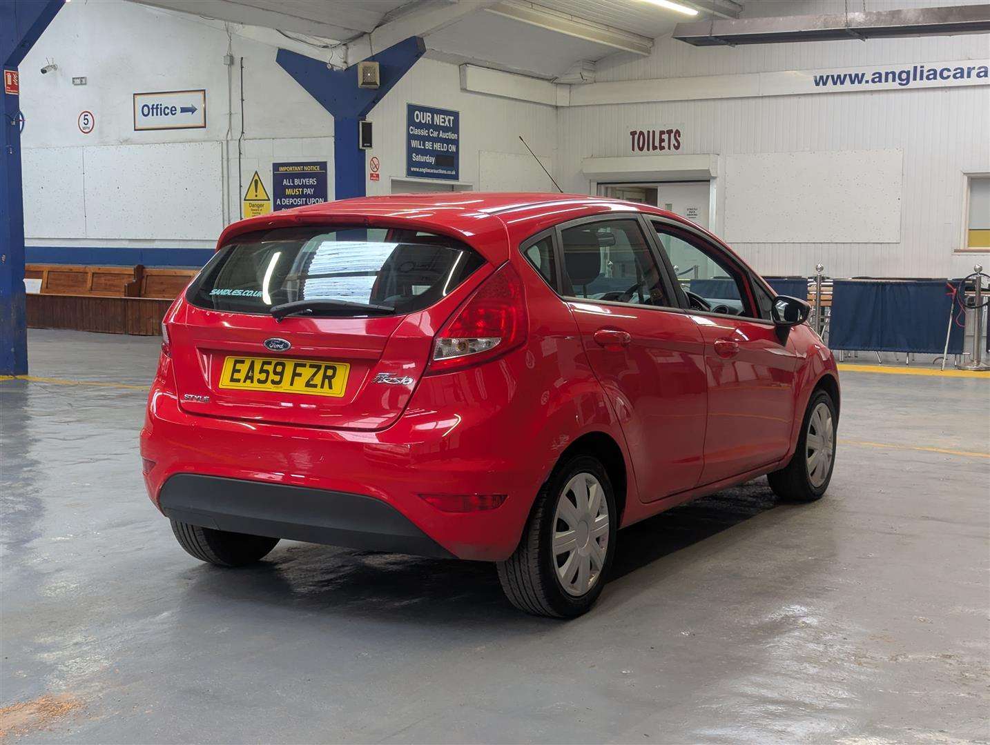 <p>2009 FORD FIESTA STYLE 82</p>