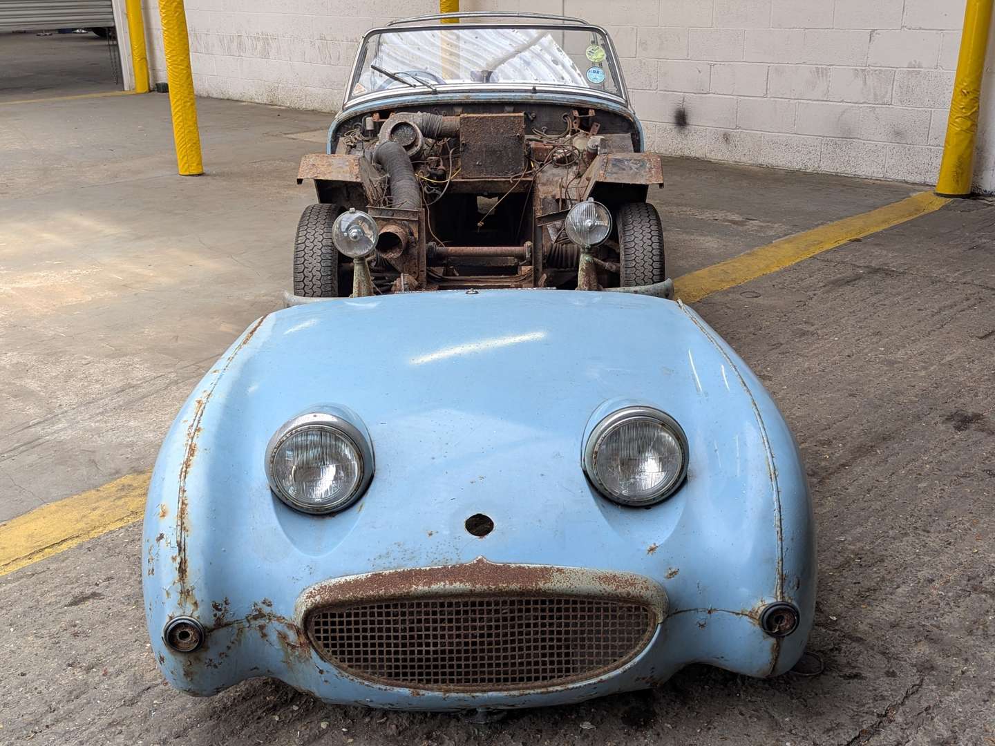 <p>1959 AUSTIN HEALEY FROGEYE SPRITE</p>