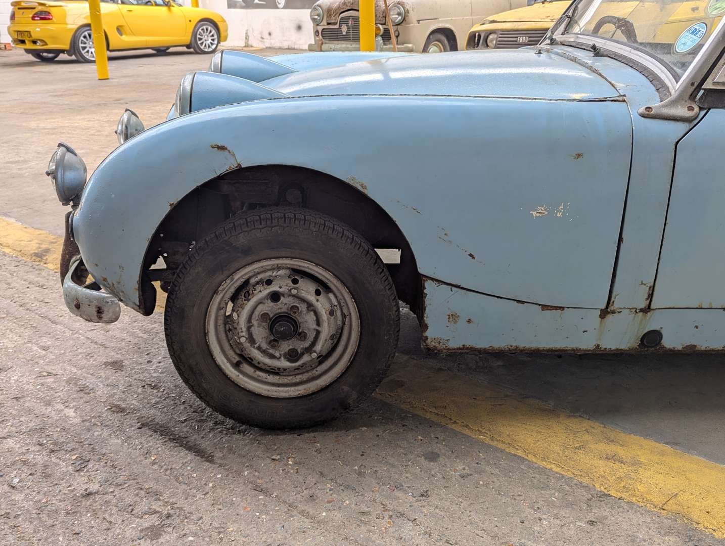 <p>1959 AUSTIN HEALEY FROGEYE SPRITE</p>