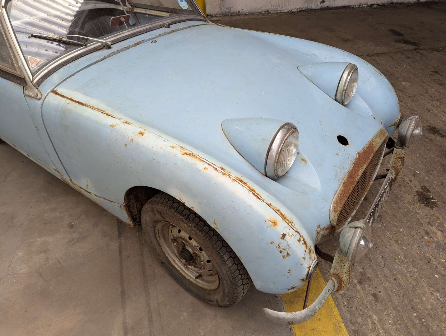 <p>1959 AUSTIN HEALEY FROGEYE SPRITE</p>