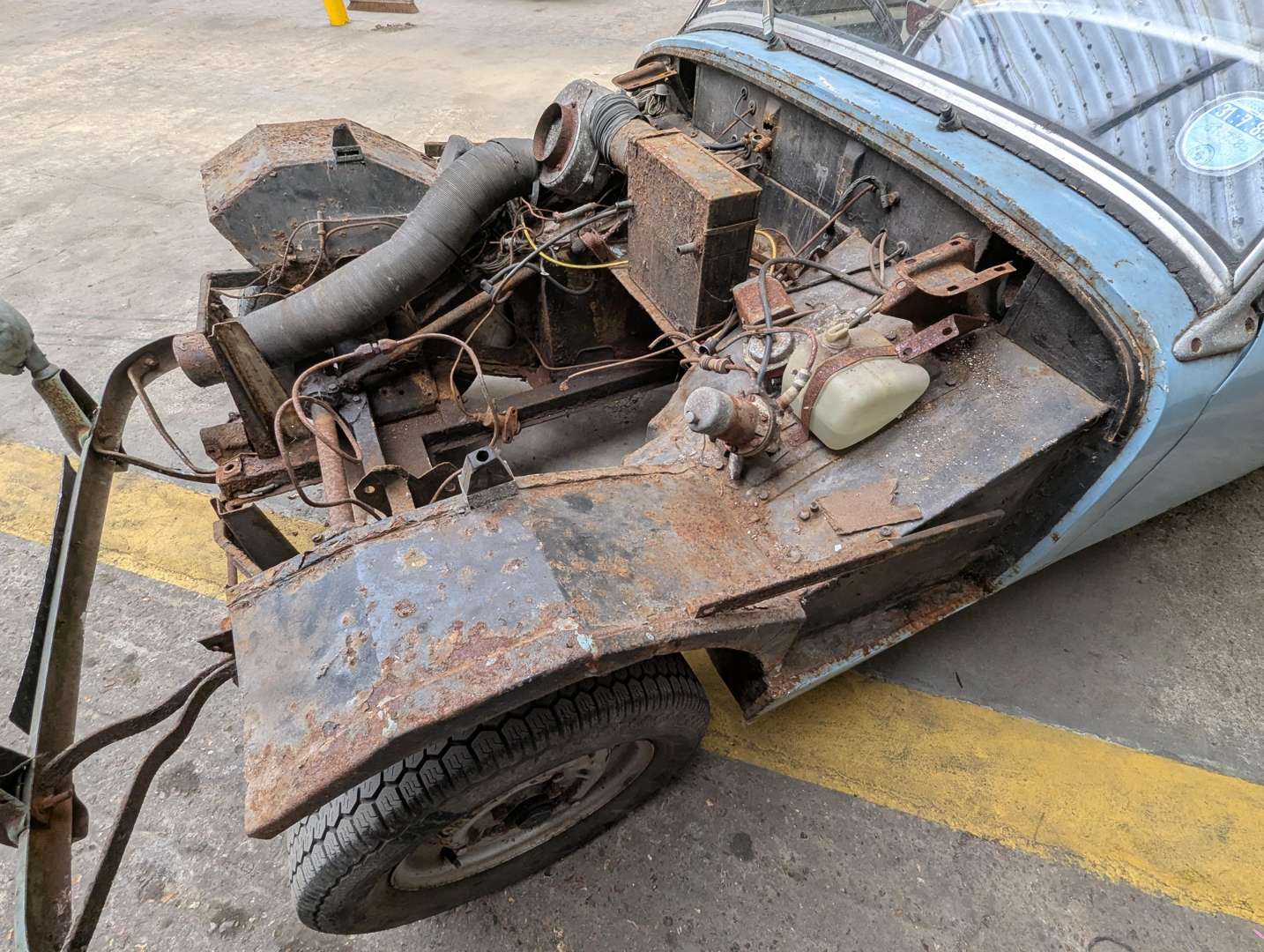 <p>1959 AUSTIN HEALEY FROGEYE SPRITE</p>