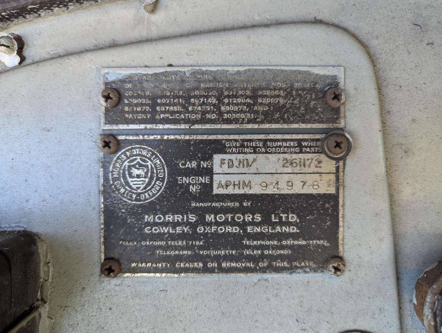 <p>1954 MORRIS MINOR</p>