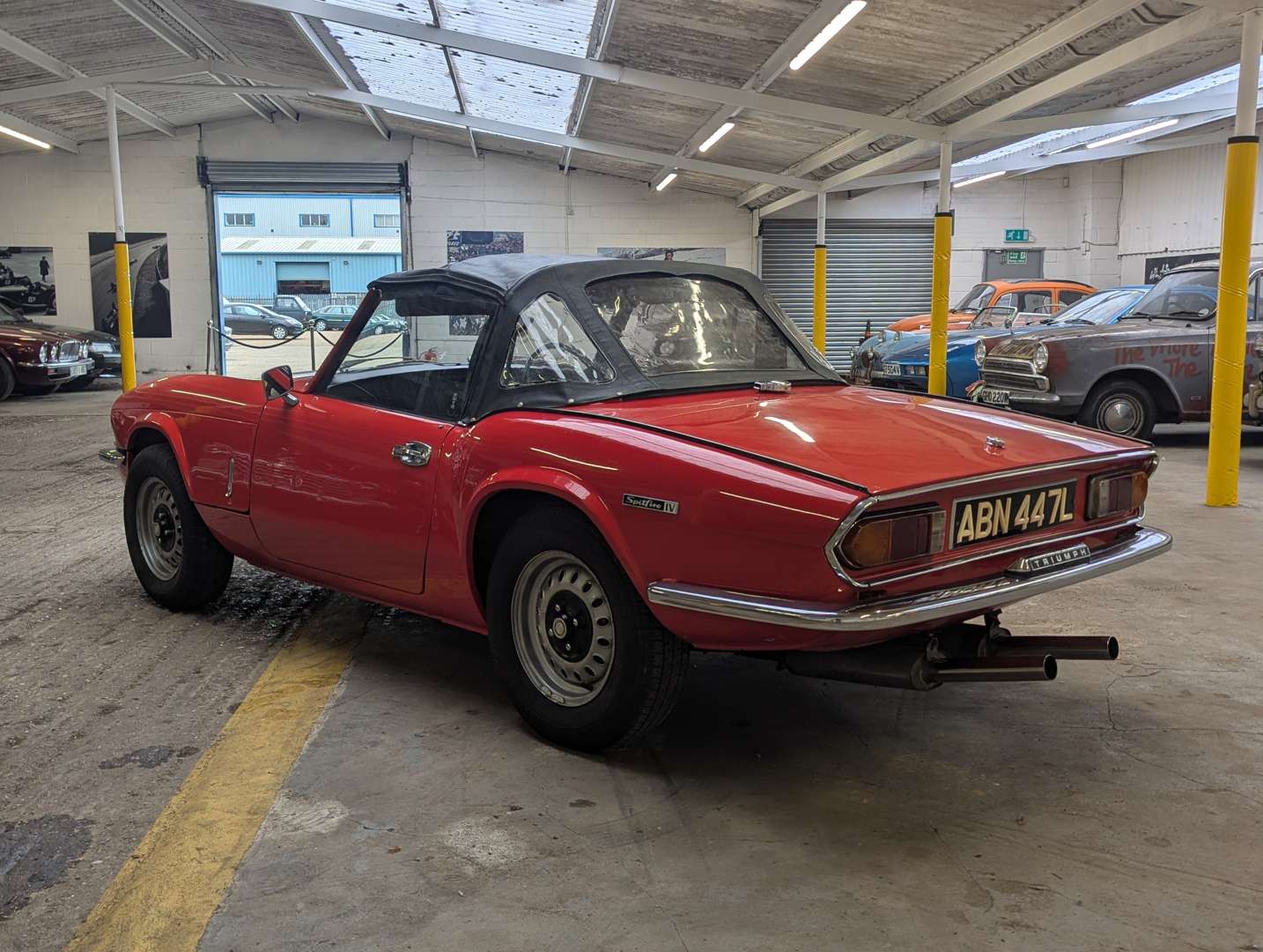 <p>1973 TRIUMPH SPITFIRE MKIV</p>