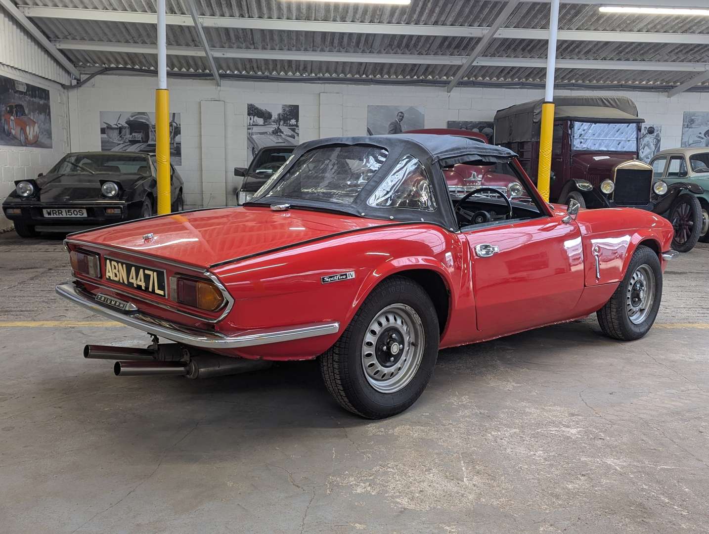 <p>1973 TRIUMPH SPITFIRE MKIV</p>