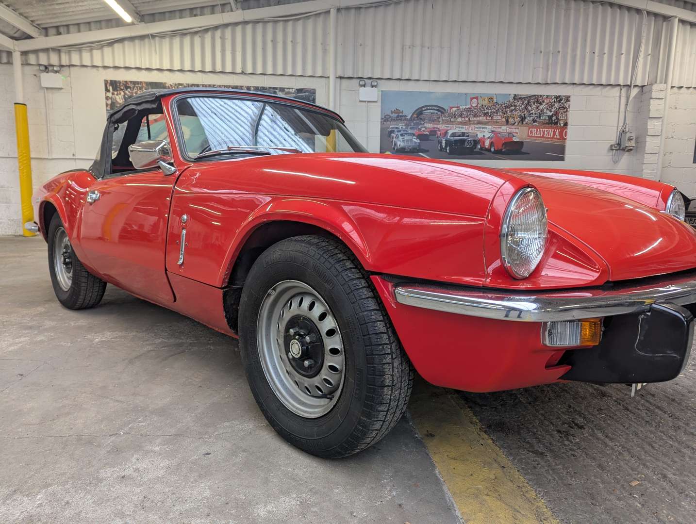 <p>1973 TRIUMPH SPITFIRE MKIV</p>