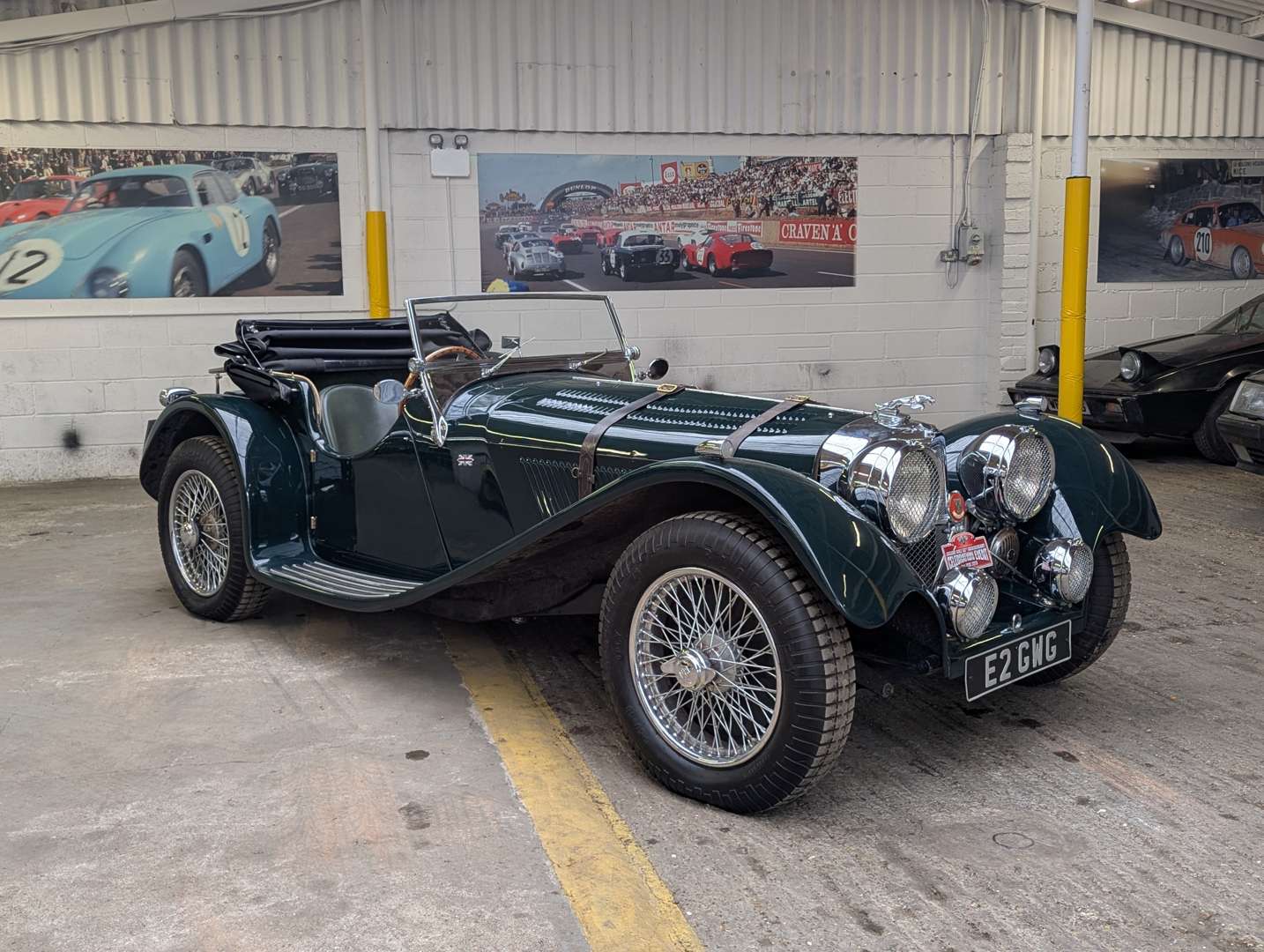 <p>1988 JAGUAR SS100 RE-CREATION SUFFOLK ENGINEERING</p>