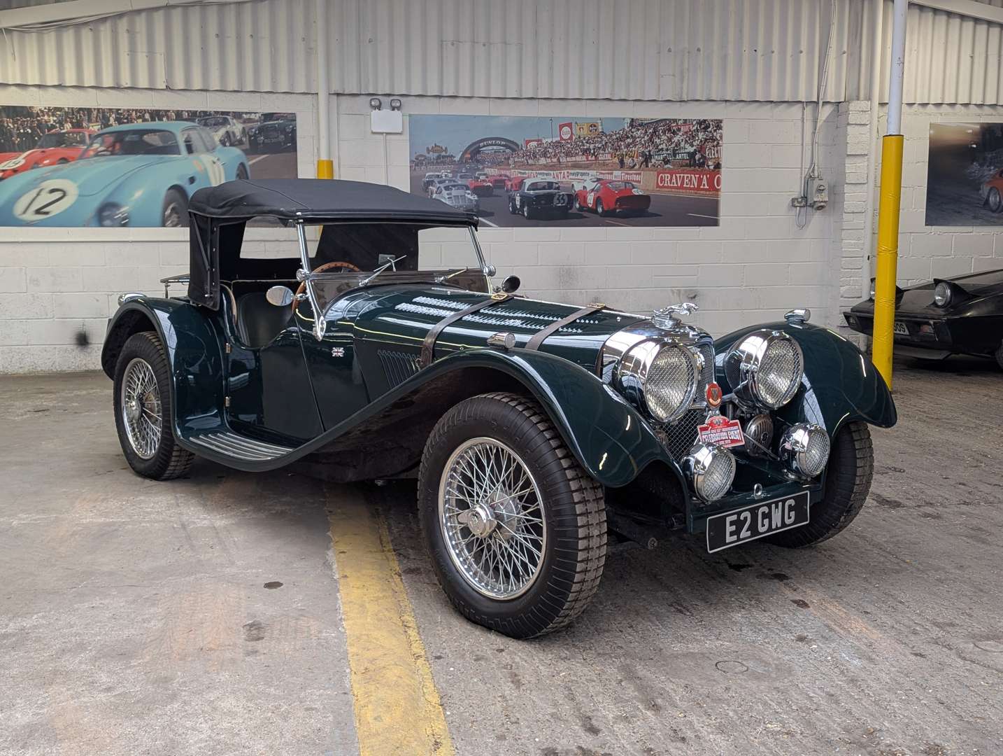 <p>1988 JAGUAR SS100 RE-CREATION SUFFOLK ENGINEERING</p>