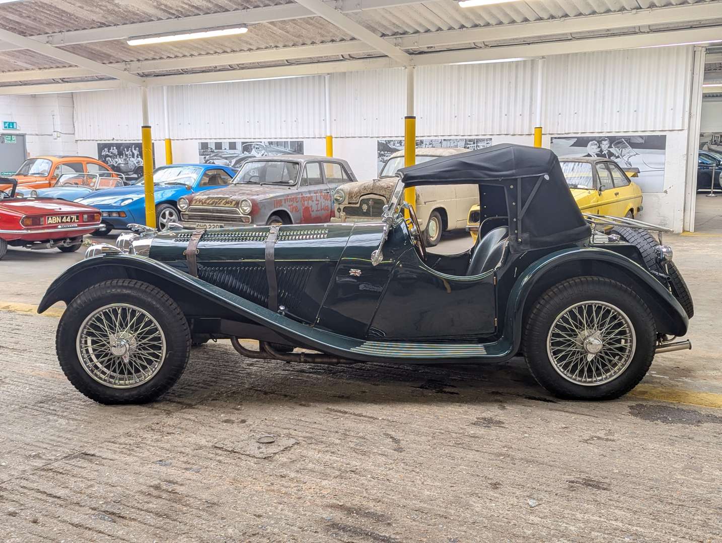<p>1988 JAGUAR SS100 RE-CREATION SUFFOLK ENGINEERING</p>