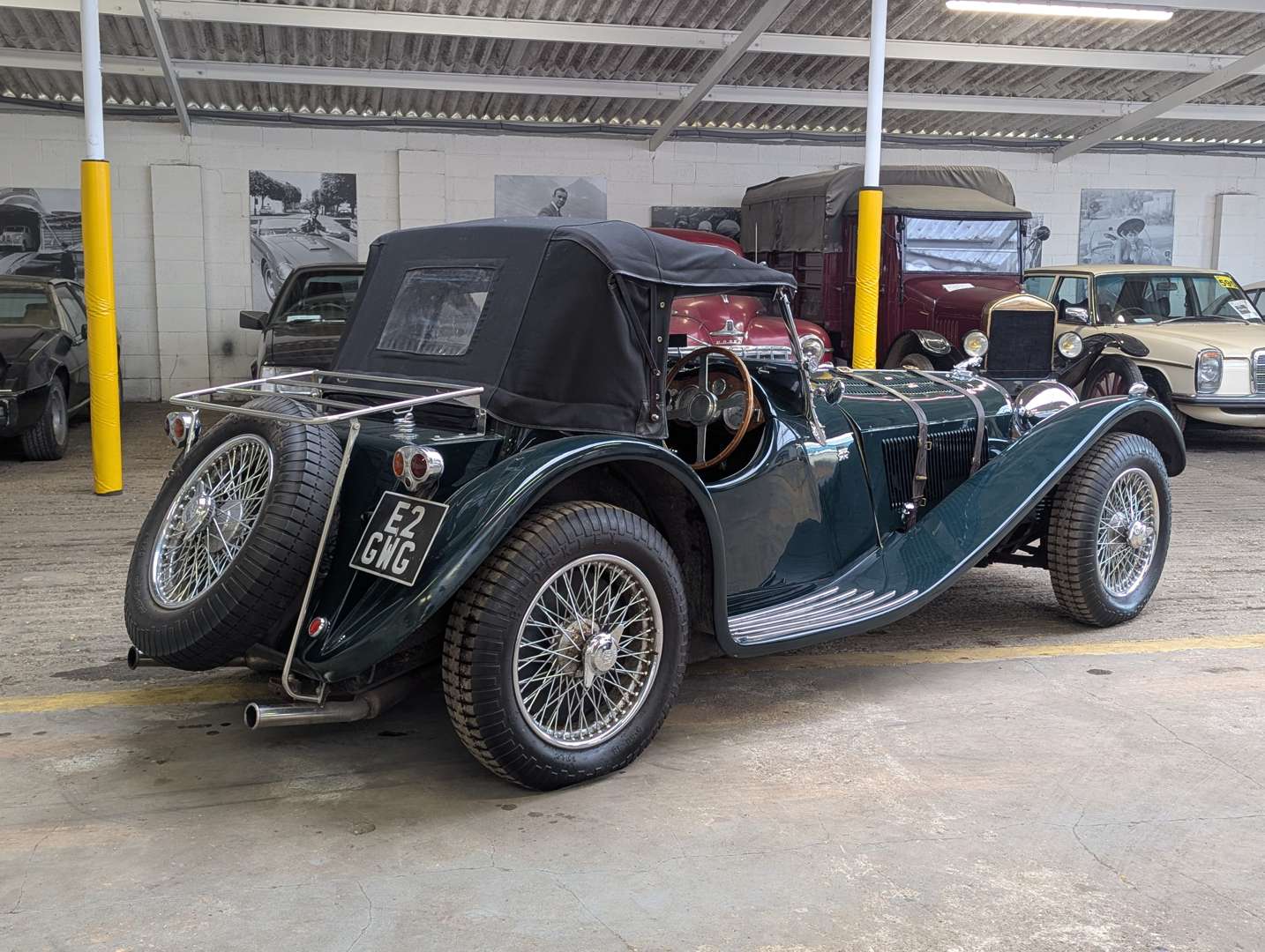 <p>1988 JAGUAR SS100 RE-CREATION SUFFOLK ENGINEERING</p>