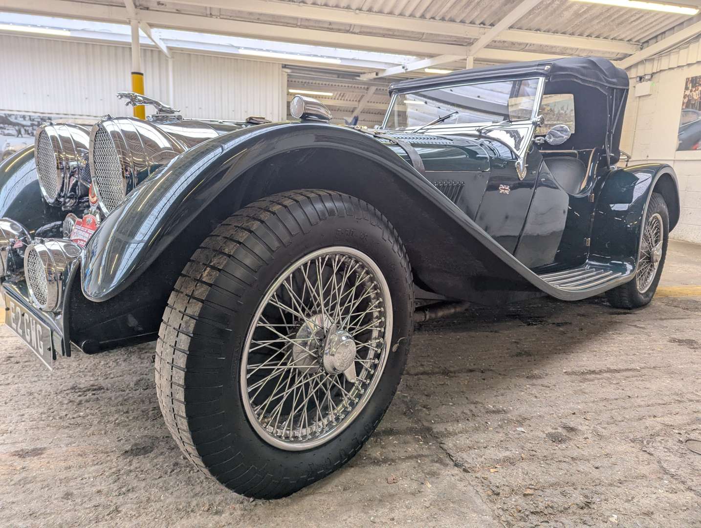 <p>1988 JAGUAR SS100 RE-CREATION SUFFOLK ENGINEERING</p>