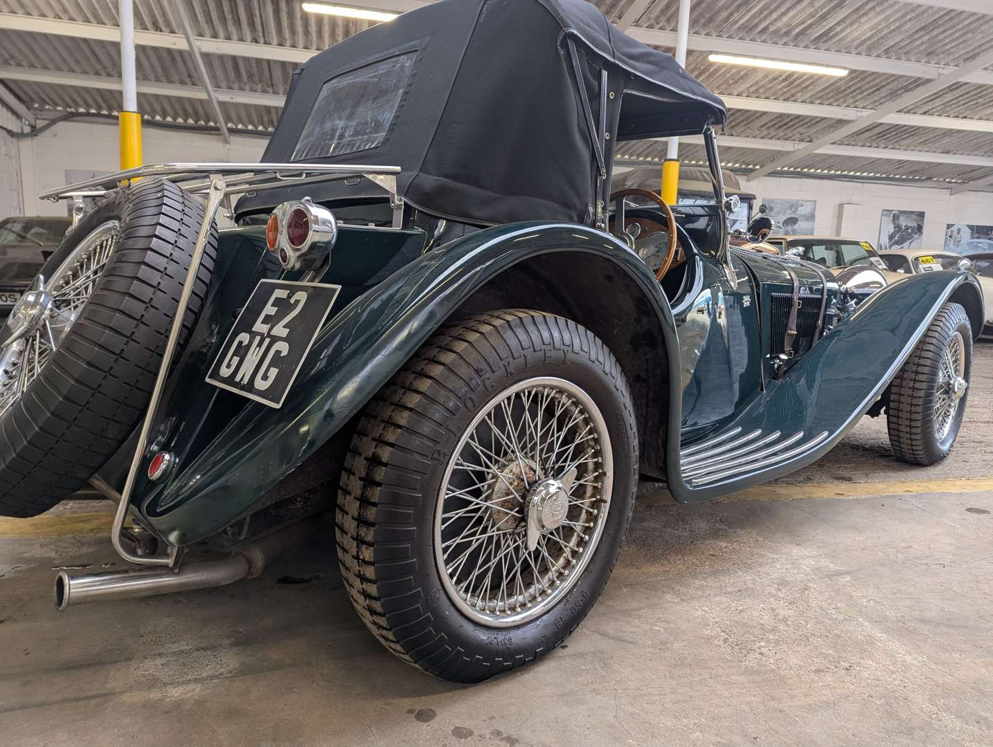 <p>1988 JAGUAR SS100 RE-CREATION SUFFOLK ENGINEERING</p>
