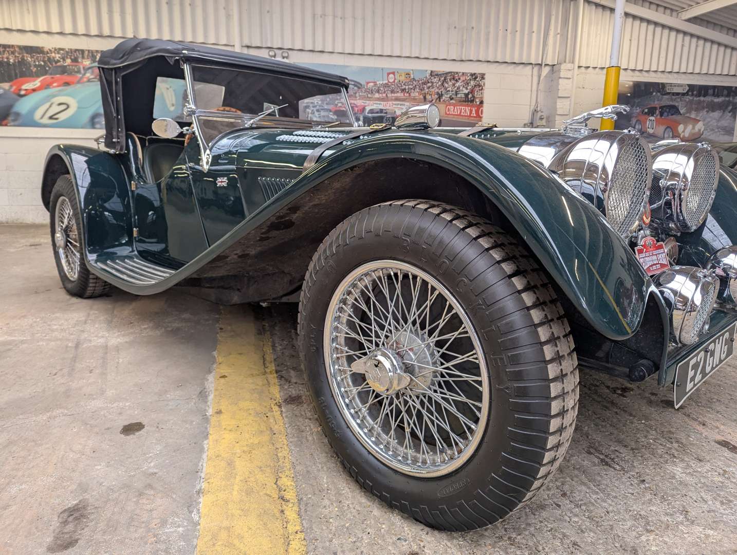 <p>1988 JAGUAR SS100 RE-CREATION SUFFOLK ENGINEERING</p>