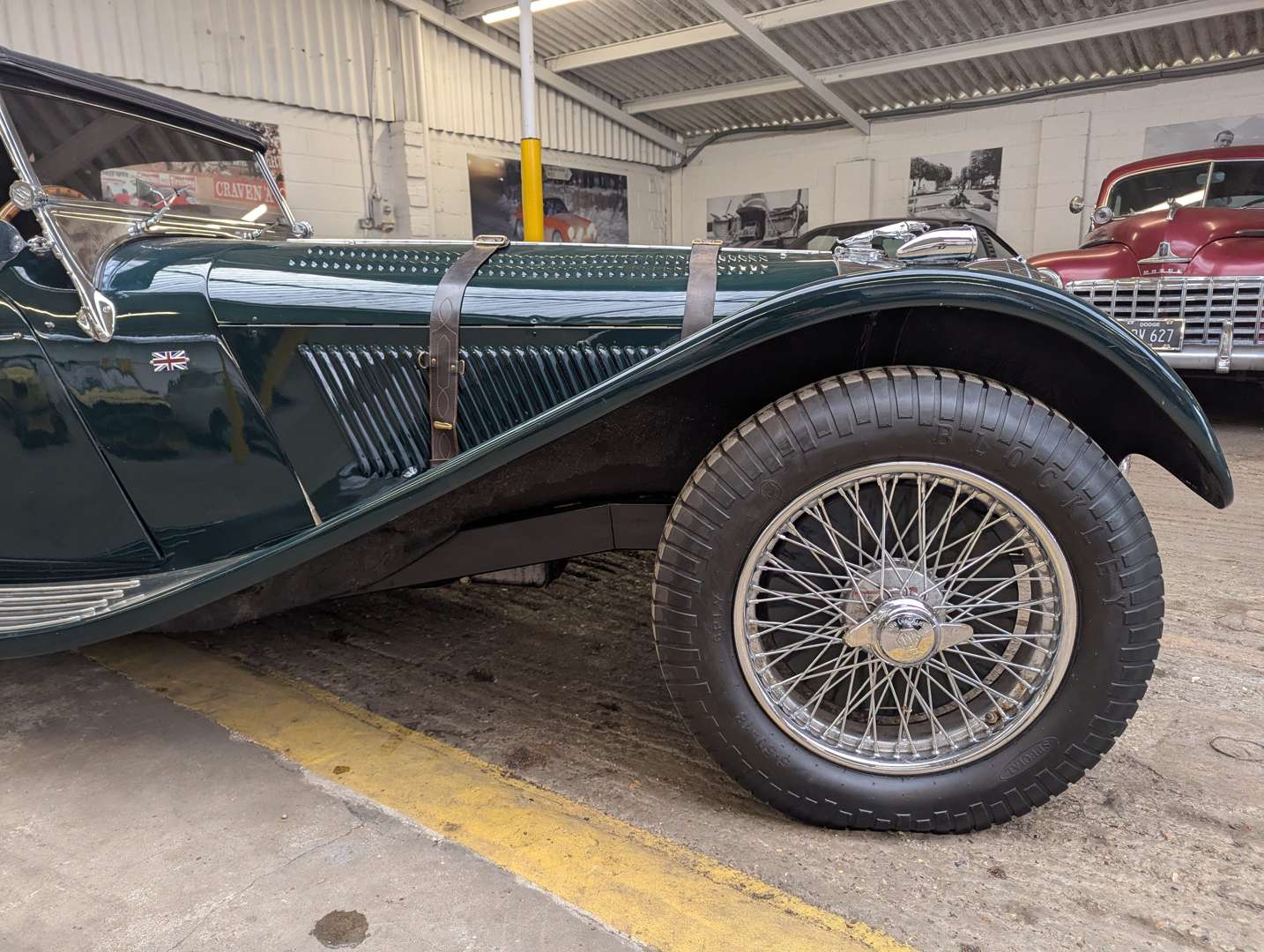 <p>1988 JAGUAR SS100 RE-CREATION SUFFOLK ENGINEERING</p>