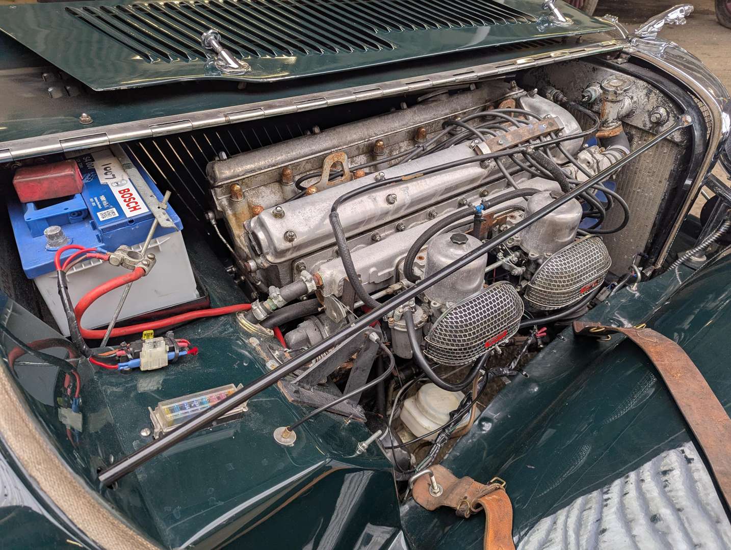 <p>1988 JAGUAR SS100 RE-CREATION SUFFOLK ENGINEERING</p>