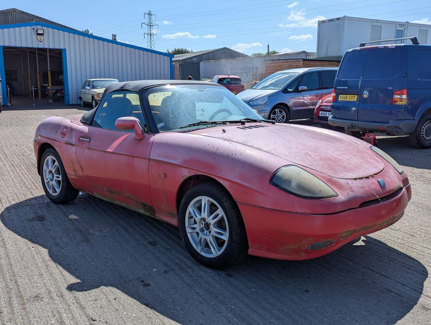 <p>1995 FIAT BARCHETTA LHD</p>