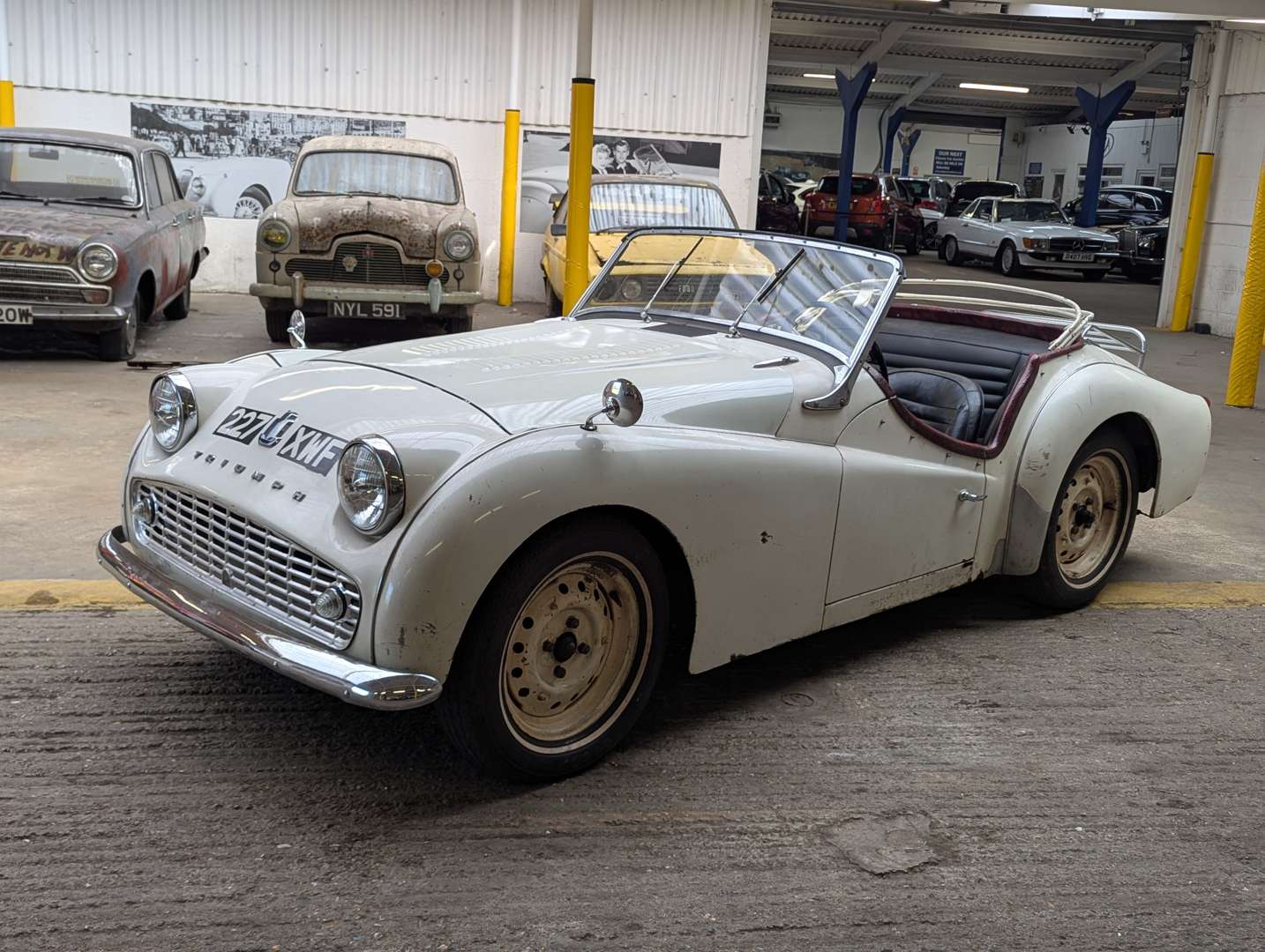<p>1959 TRIUMPH TR3 LHD</p>