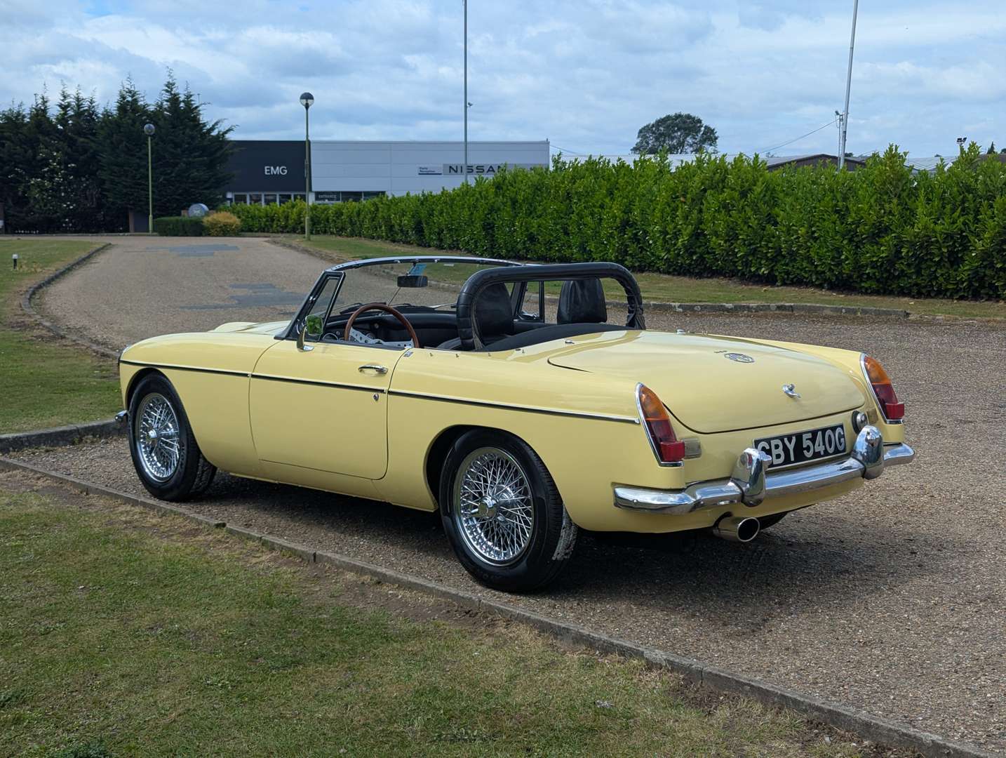 <p>1969 MG C ROADSTER LHD</p>