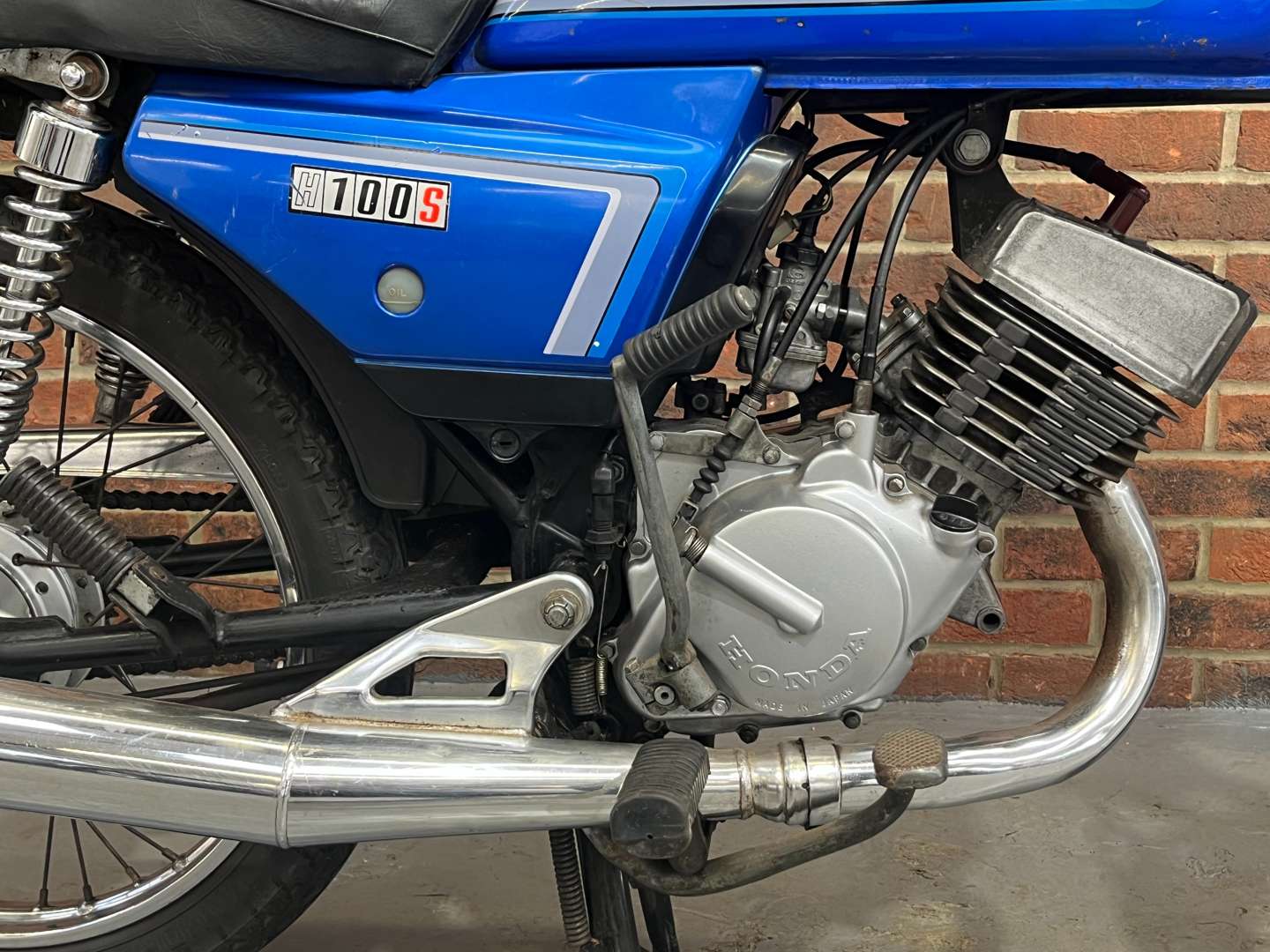 <p>1985 HONDA H100S</p>