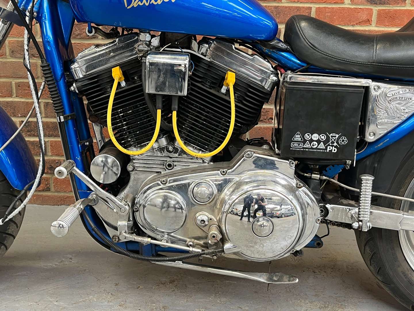 <p>1986 HARLEY-DAVIDSON SPORTSTER</p>