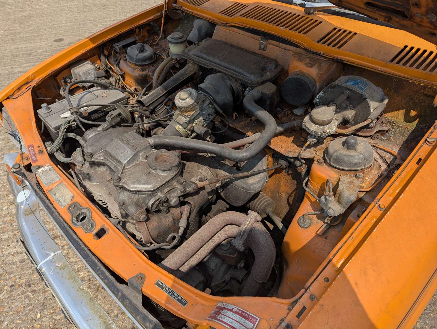 <p>1972 HONDA Z600</p>