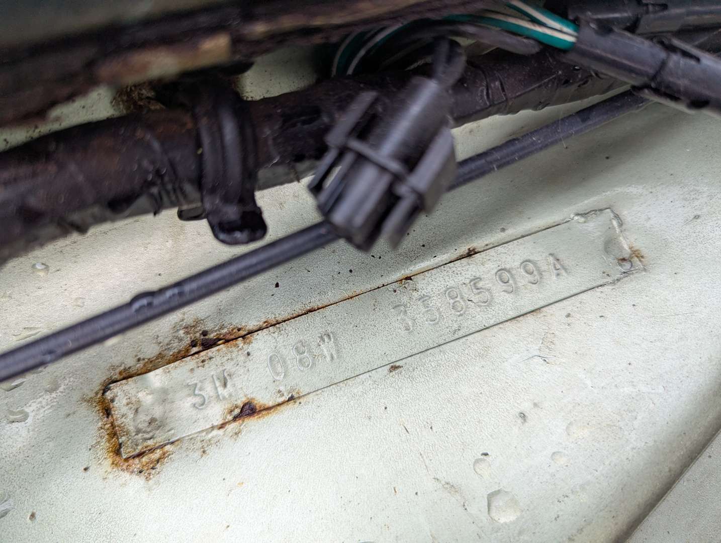 <p>1983 AUSTIN METRO V/PLAS AUTO</p>