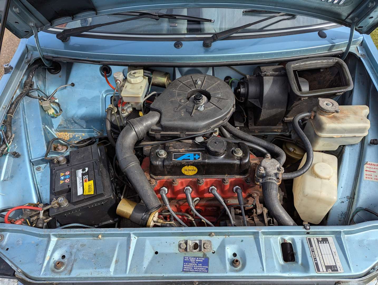 <p>1983 AUSTIN METRO V/PLAS</p>