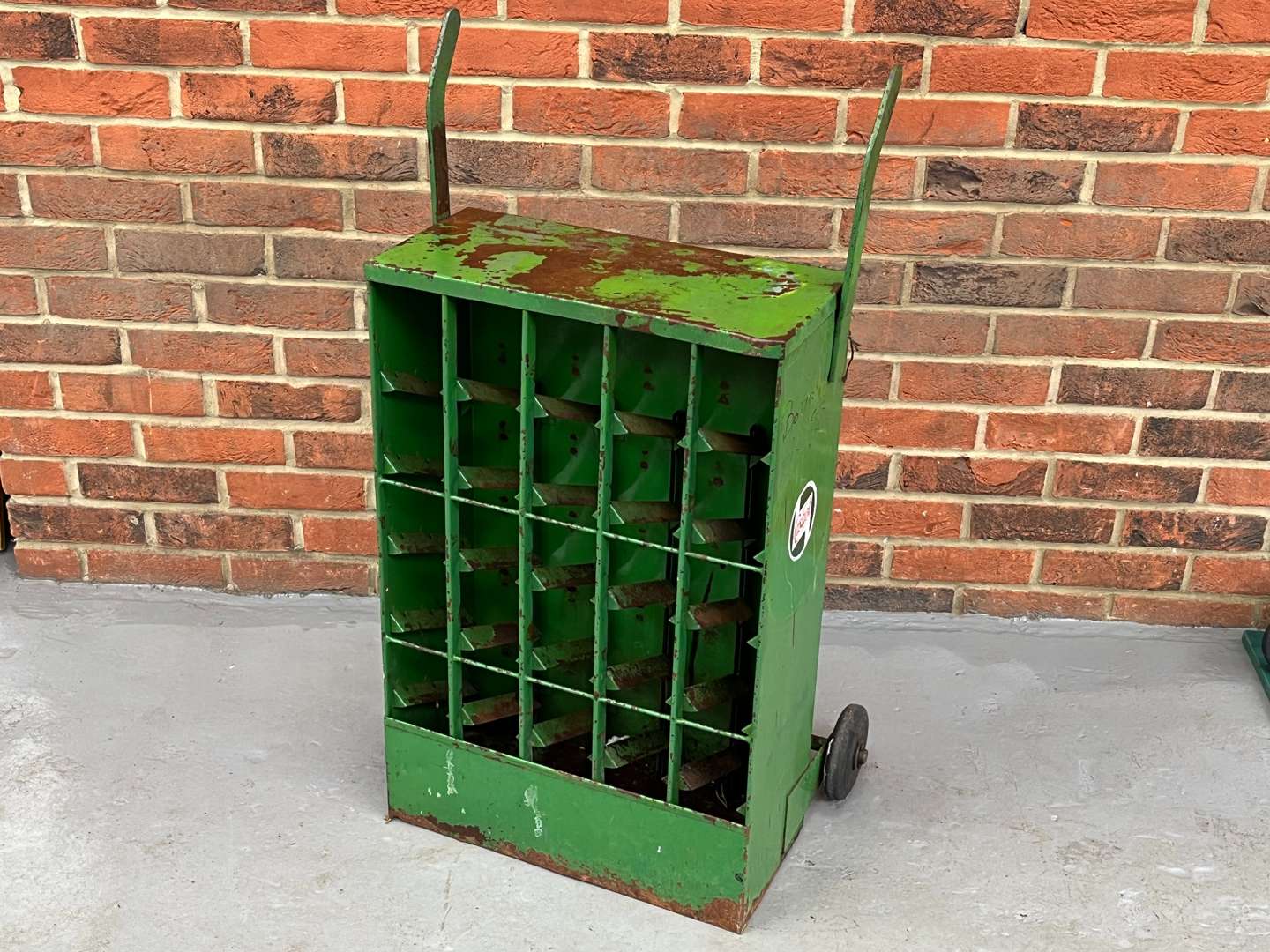 <p>Castrol Oil Bottle Trolley&nbsp;</p>