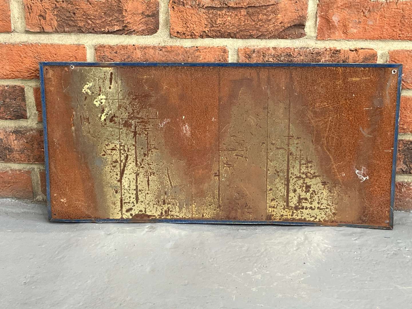 <p>Michelin Tin Reception Sign</p>