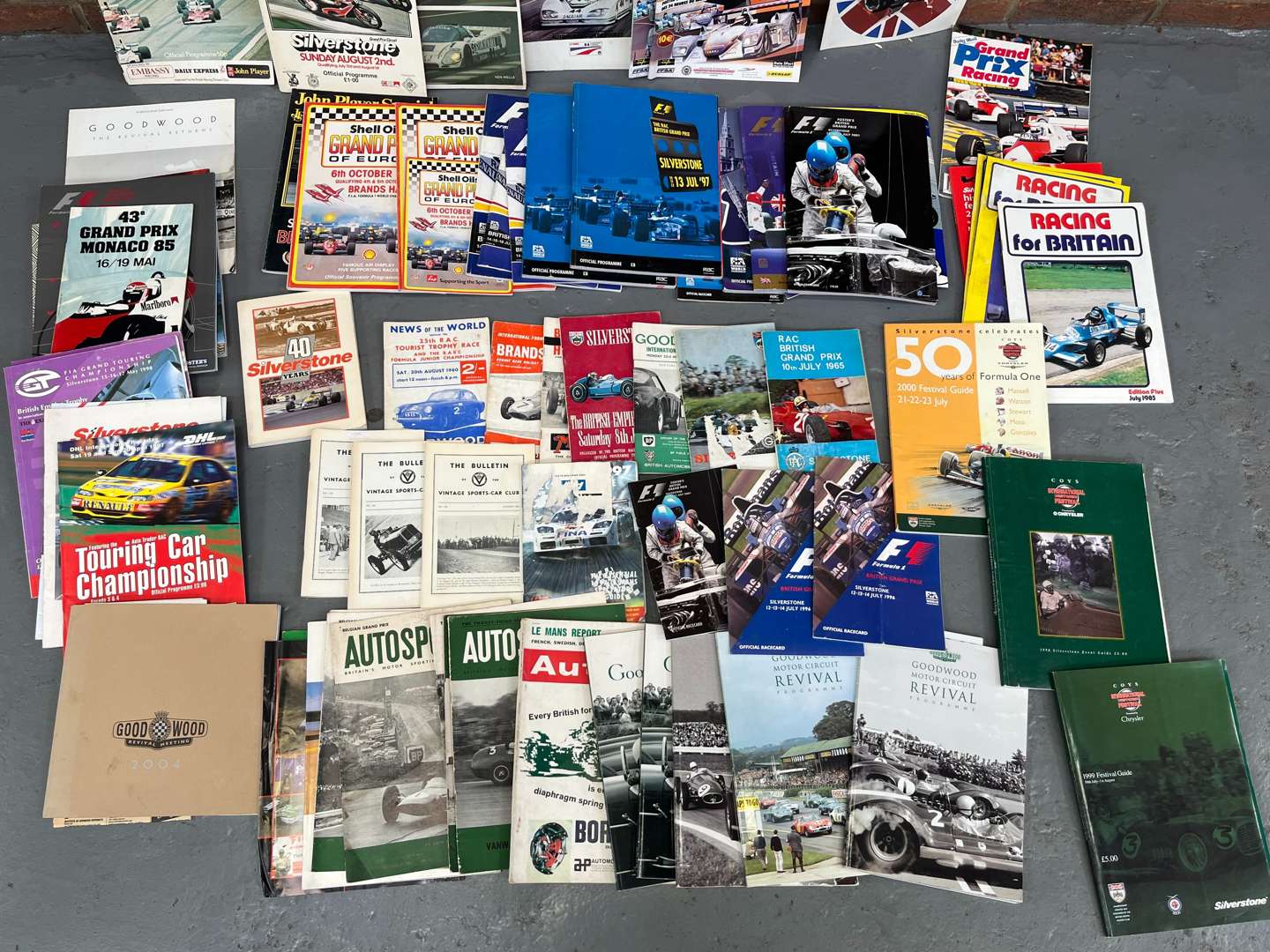 <p>Box Containing a Quantity of Motoring Literature</p>