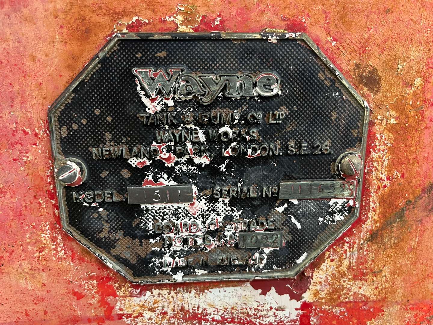 <p>Wayne Vintage Petrol Pump</p>