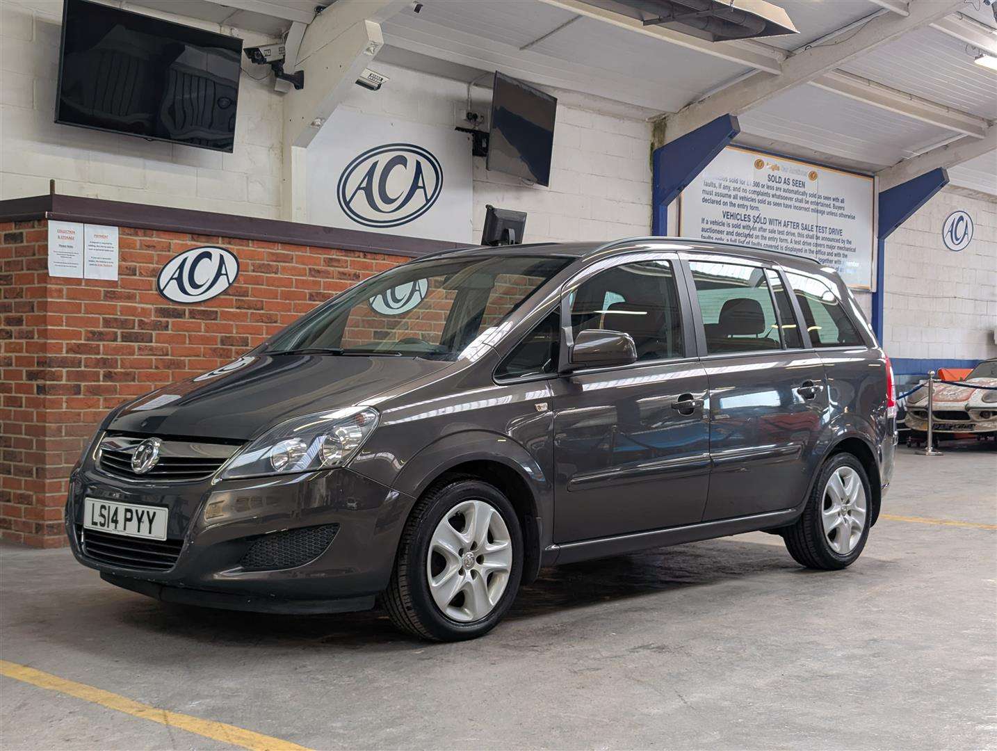 <p>2014 VAUXHALL ZAFIRA EXCLUSIV</p>