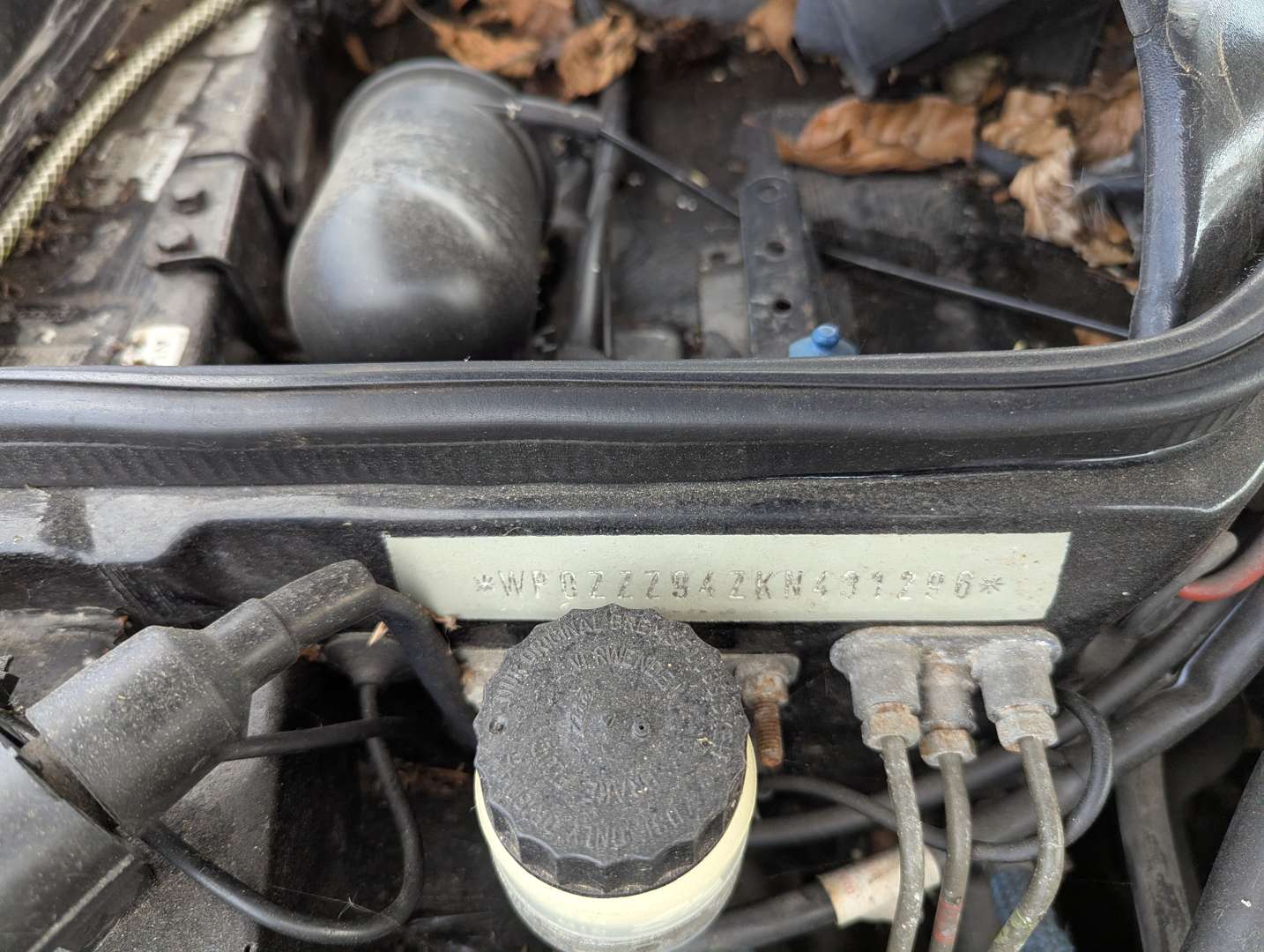 <p>1989 PORSCHE 944 S2 CABRIOLET</p>